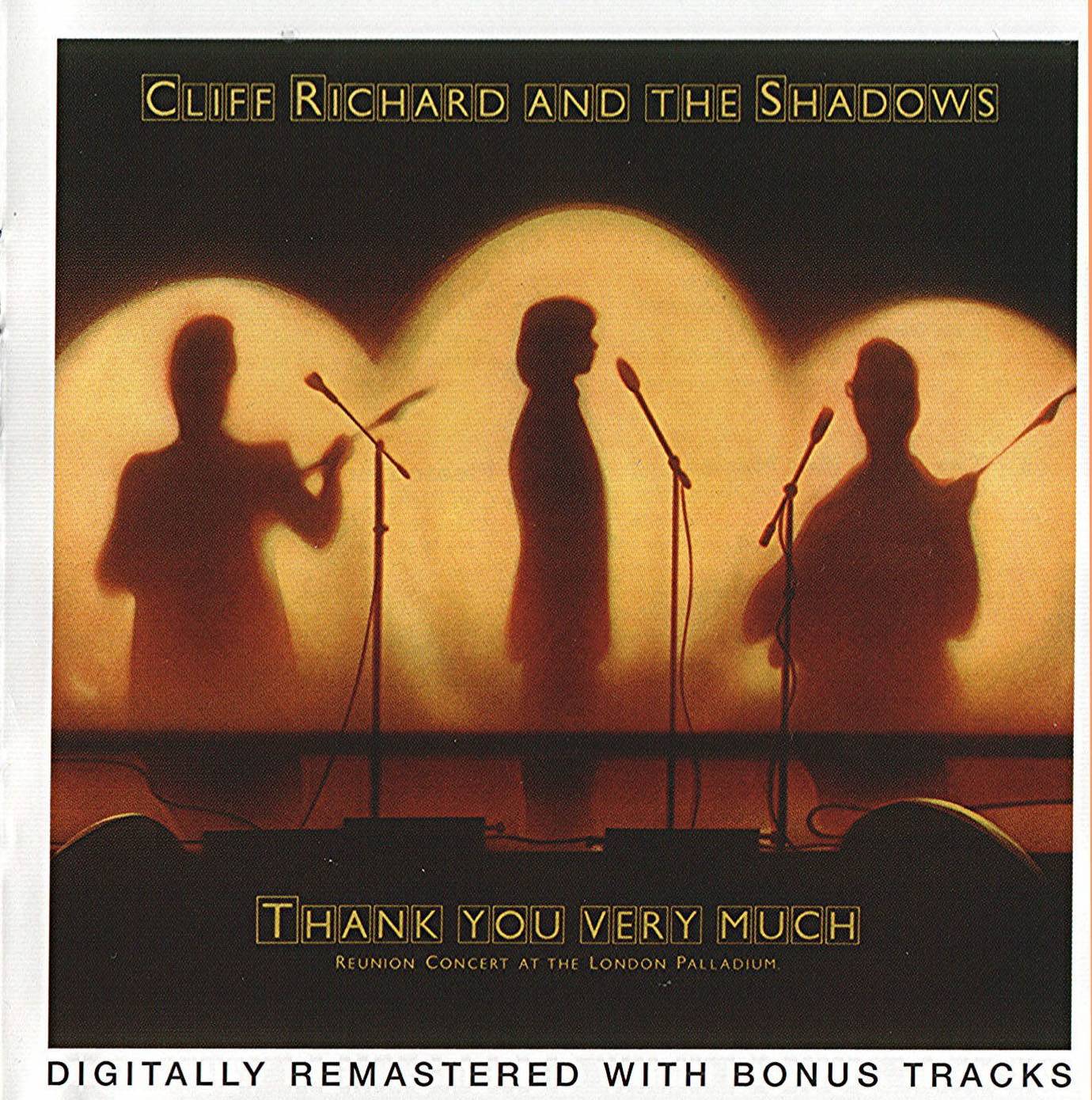Cliff Richard and The Shadows Thank You Very Much : Front